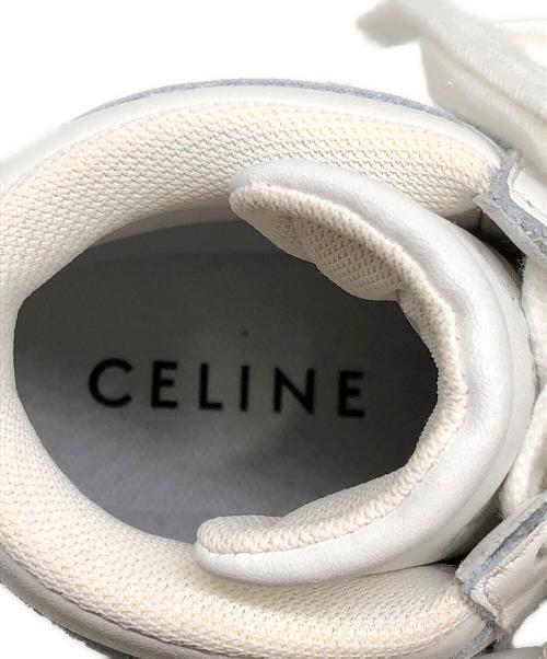 CELINE（セリーヌ）CELINE (セリーヌ) ハイカットスニーカー  Z TRAINER  ホワイト サイズ:34の古着・服飾アイテム