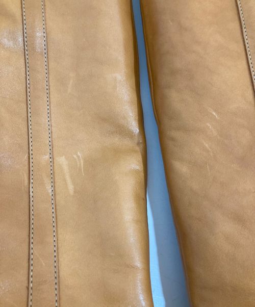 CELINE（セリーヌ）CELINE (セリーヌ) シープロングブーツ ブラウン サイズ:34の古着・服飾アイテム