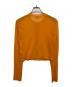 AURALEE (オーラリー) HARD TWIST COTTON GAUZE CARDIGAN オレンジ サイズ:1：10000円