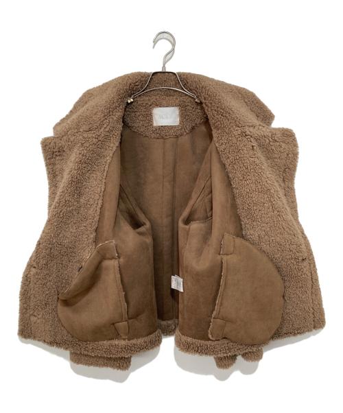 ACYM（アシーム）ACYM (アシーム) Teddy boa volume コート ブラウン サイズ:FREEの古着・服飾アイテム