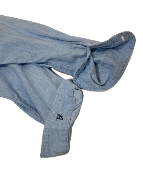MADISON BLUE（マディソンブルー）MADISON BLUE (マディソンブルー) HAMPTON CHAMBRAY SHIRT インディゴ サイズ:Sの古着・服飾アイテム