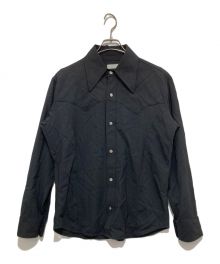 ODEM（オデム）の古着「ウエスタンシャツ」｜グレー