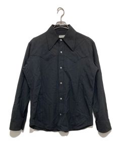 中古・古着通販】COMOLI (コモリ) LEATHER SHIRT ディアスキン レザー