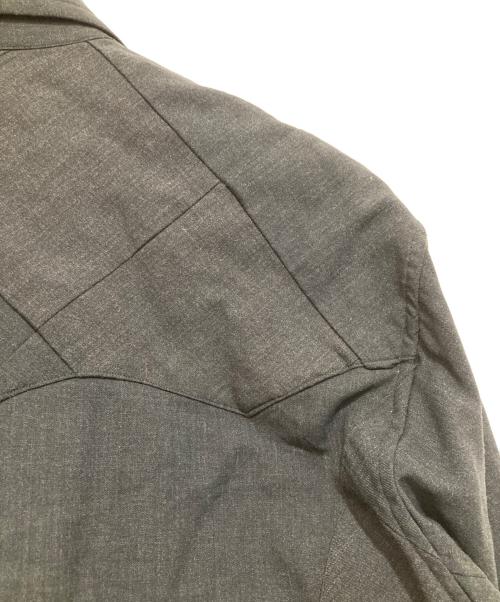 ODEM（オデム）ODEM (オデム) ウエスタンシャツ グレー サイズ:Mの古着・服飾アイテム