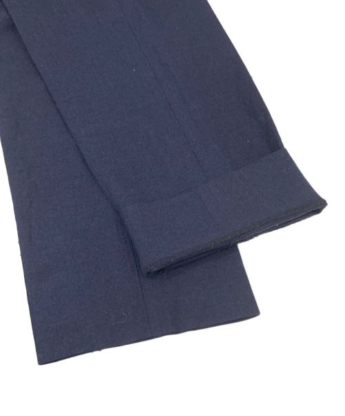 AMC（エーエムシー）AMC (エーエムシー) ウールスラックス ネイビー サイズ:46の古着・服飾アイテム