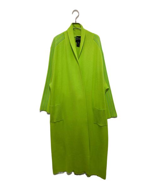 adidas（アディダス）adidas (アディダス) Ivy Park (アイヴィーパーク) ロングカーディガン イエロー サイズ:Sの古着・服飾アイテム