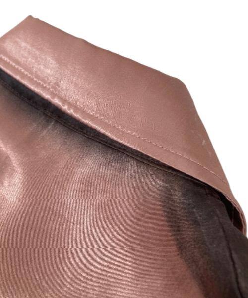 PRANK PROJECT（プランクプロジェクト）PRANK PROJECT (プランクプロジェクト) Painted Satin Short Shirt ピンク サイズ:FREEの古着・服飾アイテム