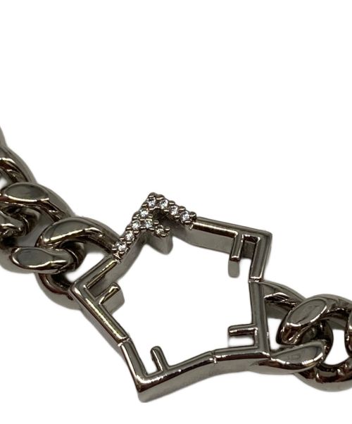 FENDI（フェンディ）FENDI (フェンディ) チェーンブレスレット シルバーの古着・服飾アイテム