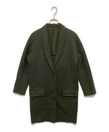 Maison Margiela（メゾンマルジェラ）の古着「16SS ツイルチェスターコート 151016979」｜グリーン