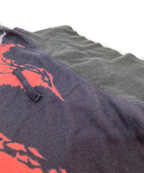 Jean Paul Gaultier homme（ジャンポールゴルチェオム）Jean Paul GAULTIER HOMME (ジャンポールゴルチェオム) プリントTシャツ ブラック サイズ:FREEの古着・服飾アイテム