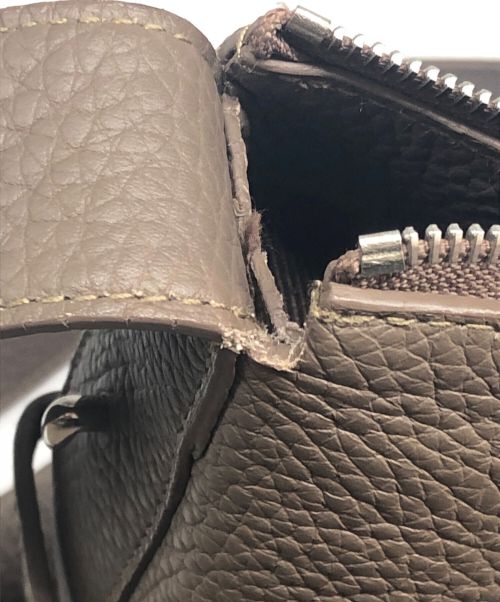 CHAMBORD SELLIER（シャンボール セリエ）CHAMBORD SELLIER (シャンボール セリエ) LOCHESショルダーバッグ ブラウンの古着・服飾アイテム