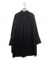 23区 (ニジュウサンク) ハイカウントコットン シャツ ワンピース ブラック サイズ:M：6000円