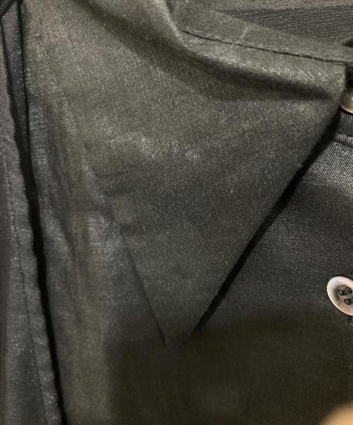 ADORE（アドーア）ADORE (アドーア) ラスター麻シアーレイヤードブラウス ブラック サイズ:Mの古着・服飾アイテム