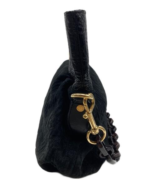 LOUIS VUITTON（ルイ ヴィトン）LOUIS VUITTON (ルイ ヴィトン) ビフォアダークチェーンハンドバッグ バッグ モノグラム・モタード M95744 ブラックの古着・服飾アイテム