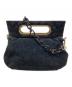 LOUIS VUITTON（ルイ ヴィトン）の古着「ビフォアダークチェーンハンドバッグ バッグ モノグラム・モタード M95744」｜ブラック