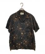 WACKO MARIAワコマリア）の古着「オープンカラーシャツ」｜ブラック