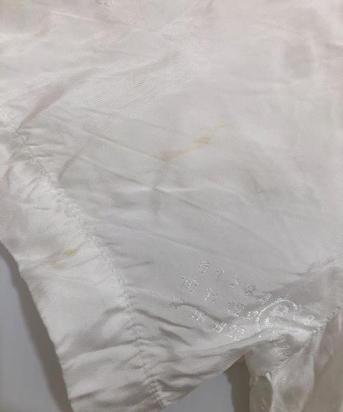 MM6 Maison Margiela（エムエムシックスメゾンマルジェラ）MM6 Maison Margiela (エムエムシックスメゾンマルジェラ) JACQUARD SHIRT DRESS ホワイト サイズ:36の古着・服飾アイテム