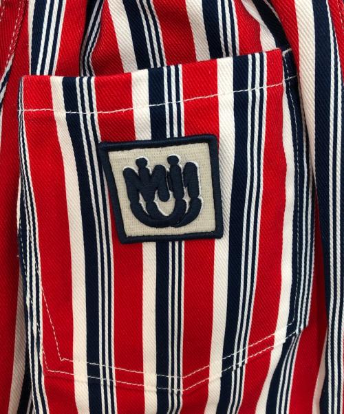 MIU MIU（ミュウミュウ）MIU MIU (ミュウミュウ) キュロットショートパンツ レッド サイズ:36の古着・服飾アイテム