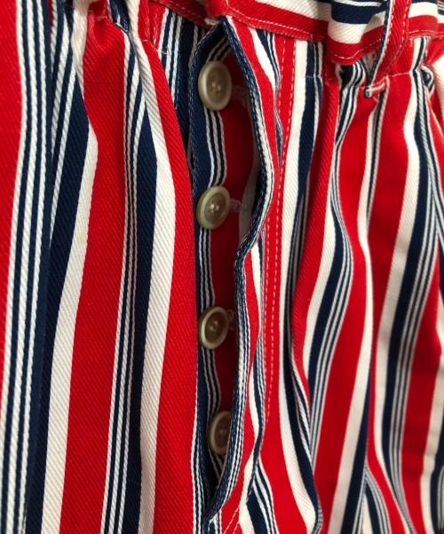 MIU MIU（ミュウミュウ）MIU MIU (ミュウミュウ) キュロットショートパンツ レッド サイズ:36の古着・服飾アイテム