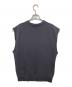TENDER PERSON (テンダ―パーソン) AIRBRUSHED CUTSLEEVE VEST グレー サイズ:2：8000円