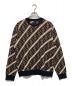 FENDI（フェンディ）の古着「ズッカ柄スウェット」｜ブラウン