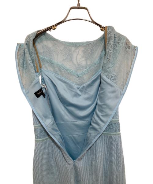 TADASHI SHOJI（タダシ ショージ）TADASHI SHOJI (タダシ ショージ) レースワンピース ブルー サイズ:SIZE 0の古着・服飾アイテム