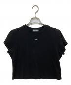 GOD SELECTION XXXゴッドセレクショントリプルエックス）の古着「HALF SLEEVE SHORT TEE」｜ブラック