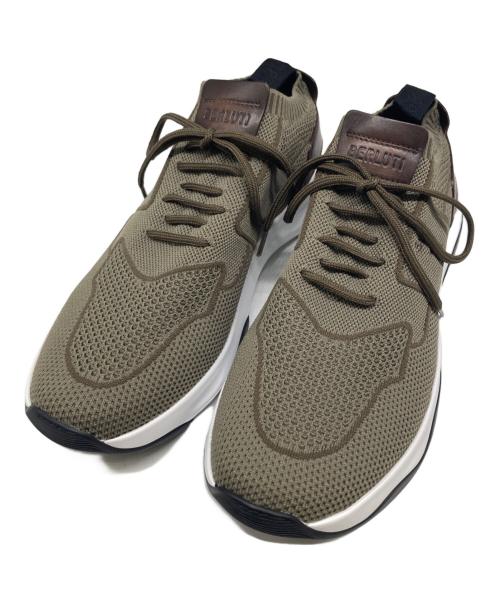Berluti（ベルルッティ）Berluti (ベルルッティ) SHADO シャドウ カーフレザースニーカー S4918 ブラウン サイズ:27の古着・服飾アイテム