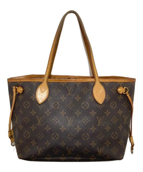 LOUIS VUITTON（ルイ ヴィトン）LOUIS VUITTON (ルイ ヴィトン) モノグラム ネヴァーフル PM ハンドバッグ M40155 ブラウンの古着・服飾アイテム