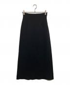 IIROTイロット）の古着「Flare jersey skirt」｜ブラック
