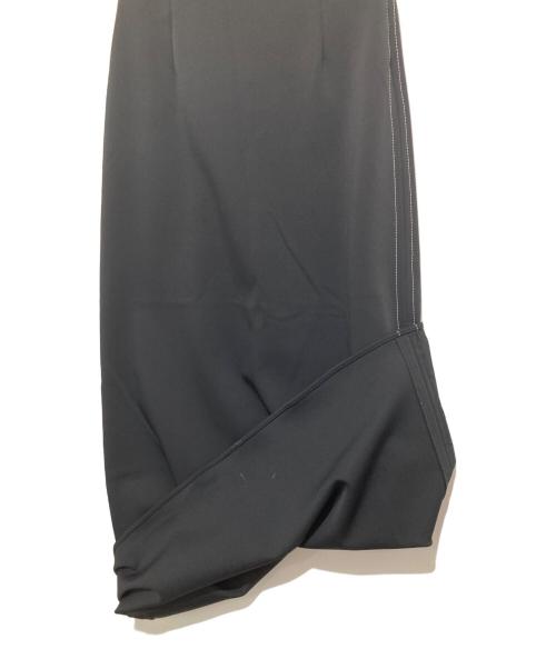 IIROT（イロット）IIROT (イロット) Flare jersey skirt ブラック サイズ:38の古着・服飾アイテム