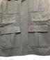 中古・古着 POSTELEGANT (ポステレガント) WOOL SILK REVER UTILITY COAT ウールシルク ユーティリティコート CO24A0007 グレー サイズ:M：49000円