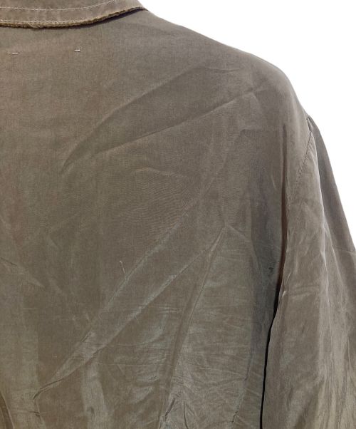 gabriela coll garments（ガブリエラコールガーメンツ）gabriela coll garments (ガブリエラコールガーメンツ) CUPRO SHIRT ブラウン サイズ:34の古着・服飾アイテム