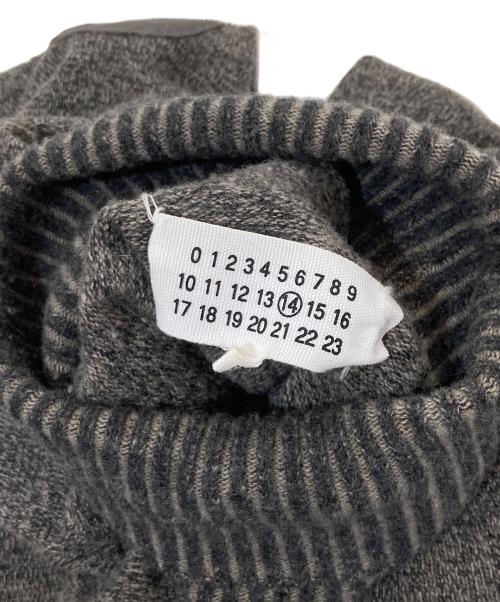 Maison Margiela(メゾンマルジェラ)（メゾンマルジェラ）Maison Margiela(メゾンマルジェラ) (メゾンマルジェラ) タートルネックニット/ウールニット ブラウン サイズ:Ｓの古着・服飾アイテム