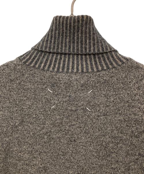 Maison Margiela(メゾンマルジェラ)（メゾンマルジェラ）Maison Margiela(メゾンマルジェラ) (メゾンマルジェラ) タートルネックニット/ウールニット ブラウン サイズ:Ｓの古着・服飾アイテム