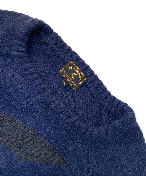 Vivienne Westwood ANGLOMANIA（ヴィヴィアンウエストウッドアングロマニア）VIVIENNE WESTWOOD ANGLOMANIA (ヴィヴィアンウエストウッドアングロマニア) ニット ネイビー サイズ:Mの古着・服飾アイテム
