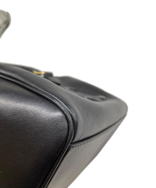 CELINE（セリーヌ）CELINE (セリーヌ) スモール ボストン スムースカーフスキン キュイル トリオンフ S-GA-4273 ブラックの古着・服飾アイテム