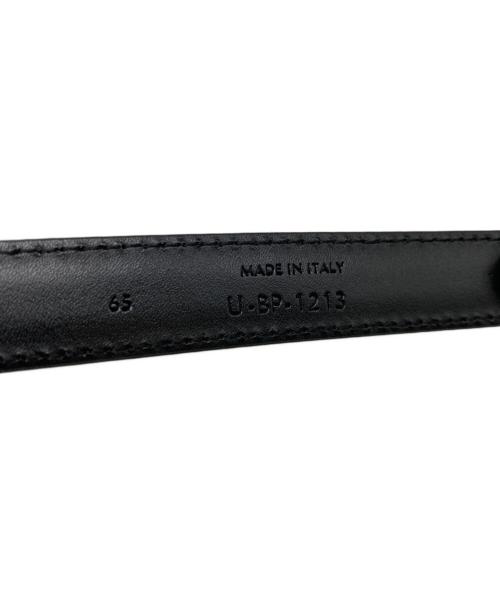 CELINE（セリーヌ）CELINE (セリーヌ) スモールトリオンフレザーベルト ブラック サイズ:65の古着・服飾アイテム
