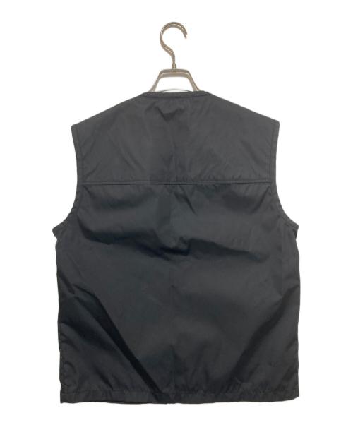 PRADA（プラダ）PRADA (プラダ) 三角プレートナイロンベスト ナイロンベスト SGC261 S231 1WQ8 ブラック サイズ:44の古着・服飾アイテム