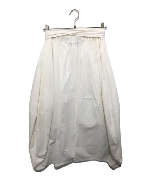 MOYURU（モユル）MOYURU (モユル) 変形スカート ホワイト サイズ:MLの古着・服飾アイテム
