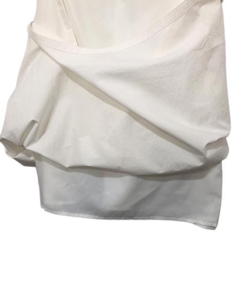 MOYURU（モユル）MOYURU (モユル) 変形スカート ホワイト サイズ:MLの古着・服飾アイテム