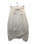MOYURU（モユル）の古着「変形スカート」｜ホワイト