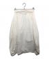 MOYURU (モユル) 変形スカート ホワイト サイズ:ML：6000円