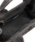 中古・古着 PRADA (プラダ) カナパラインストーントートバッグ ブラック：34000円