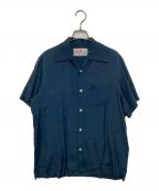 Aloha Blossomアロハブロッサム）の古着「オープンカラーシャツ」｜グリーン