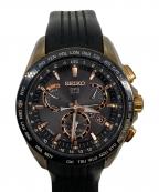 SEIKOセイコー）の古着「アストロン ソーラー電池 GPS電波時計 SBXB055 8X53-0AC0-2」｜ブラック