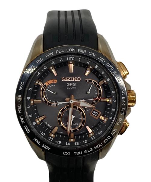 SEIKO（セイコー）SEIKO (セイコー) アストロン ソーラー電池 GPS電波時計 SBXB055 8X53-0AC0-2 ブラックの古着・服飾アイテム