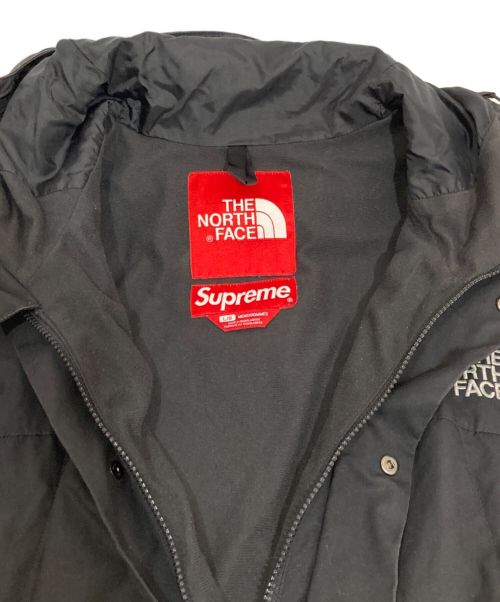 THE NORTH FACE（ザ ノース フェイス）THE NORTH FACE (ザ ノース フェイス) SUPREME (シュプリーム) ワックスドコットンパーカー ブラック サイズ:Lの古着・服飾アイテム