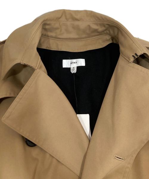 HYKE（ハイク）HYKE (ハイク) ライナー付トレンチコート ブラウン サイズ:3の古着・服飾アイテム