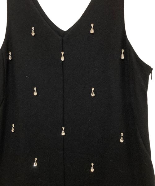 Ameri（アメリ）Ameri (アメリ) UND ELSA BIJOU WOOL DRESS ブラック サイズ:Mの古着・服飾アイテム